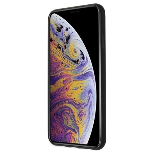 Kup Etui Guess GUHCI65TGGGBK Apple iPhone XS Max czarny/black hard case Classic Double Layer Glitter - GUE099BLK - {ean13} - Sklep Home Screen