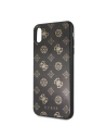 Kup Etui Guess GUHCI65TGGPBK Apple iPhone XS Max czarny/black hard case Peony G Double Layer Glitter - GUE100BLK - {ean13} - Sklep Home Screen