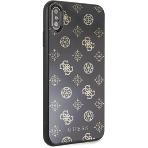 Kup Etui Guess GUHCI65TGGPBK Apple iPhone XS Max czarny/black hard case Peony G Double Layer Glitter - GUE100BLK - {ean13} - Sklep Home Screen