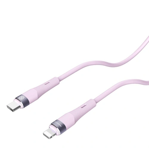 Kup Nillkin Cablu de date Flowspeed Silicon USB-C / Lightning PD 27W violet - NLK1397 - {ean13} - Sklep Home Screen