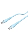 Kup Nillkin Cablu Cablu de date Flowspeed Silicon USB-C / USB-C PD 60W albastru - NLK1398 - {ean13} - Sklep Home Screen