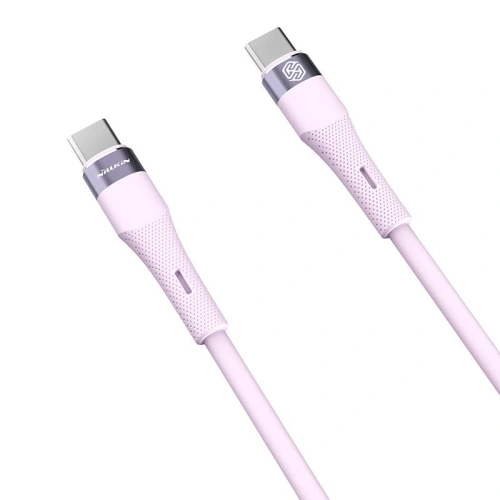 Kup Nillkin Cablu de date Flowspeed Silicon USB-C / USB-C PD 60W violet - NLK1399 - {ean13} - Sklep Home Screen