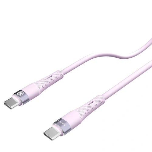 Kup Nillkin Cablu de date Flowspeed Silicon USB-C / USB-C PD 60W violet - NLK1399 - {ean13} - Sklep Home Screen
