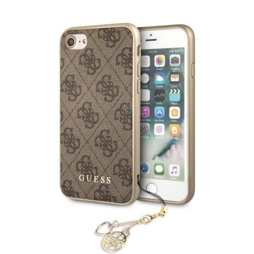 Kup Etui Guess GUHCI8GF4GBR Apple iPhone SE 2022/SE 2020/8/7 barna/hard case 4G Charms Collection - GUE102BR - {ean13} - Sklep Home Screen