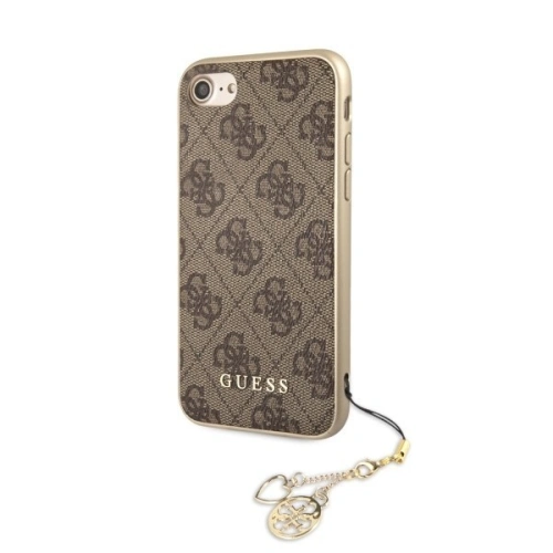 Kup Etui Guess GUHCI8GF4GBR Apple iPhone SE 2022/SE 2020/8/7 hnědý/hnědá tvrdý obal 4G Charms Collection - GUE102BR - {ean13} - Sklep Home Screen