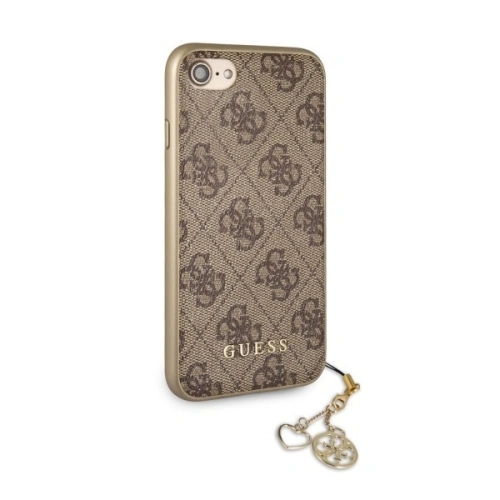 Kup Etui Guess GUHCI8GF4GBR Apple iPhone SE 2022/SE 2020/8/7 hnědý/hnědá tvrdý obal 4G Charms Collection - GUE102BR - {ean13} - Sklep Home Screen