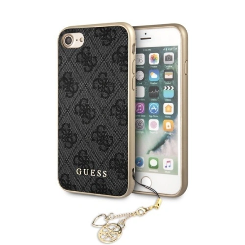 Kup Guess Apple Tasche GUHCI8GF4GGR iPhone SE 2022/SE 2020/8/7 grau/grau Hartschale 4G Charms Collection - GUE103GRY - {ean13} - Sklep Home Screen