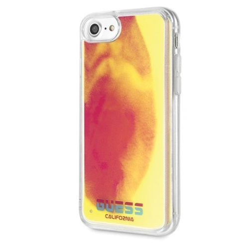 Kup Etui Guess GUHCI8GLCPI Apple iPhone SE 2022/SE 2020/8/7 růžové/pink tvrdé pouzdro California Glow in the dark - GUE104PNK - {ean13} - Sklep Home Screen