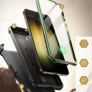 Kup Supcase Samsung Caz Unicorn Beetle Pro 2-set Galaxy S24 Guldan - SPC413 - {ean13} - Sklep Home Screen
