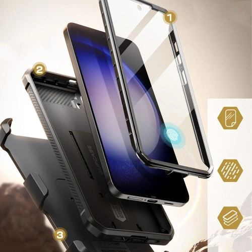 Kup Supcase Samsung Carcasă Unicorn Beetle Pro 2 set Galaxy S24+ Plus Negru - SPC414 - {ean13} - Sklep Home Screen