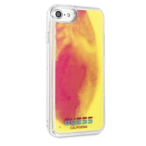 Kup Etui Guess GUHCI8GLCPI Apple iPhone SE 2022/SE 2020/8/7 růžové/pink tvrdé pouzdro California Glow in the dark - GUE104PNK - {ean13} - Sklep Home Screen