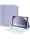 Etui Tech-Protect SmartCase Pen + Keyboard Samsung Galaxy Tab A9 X110 / X115 Violet