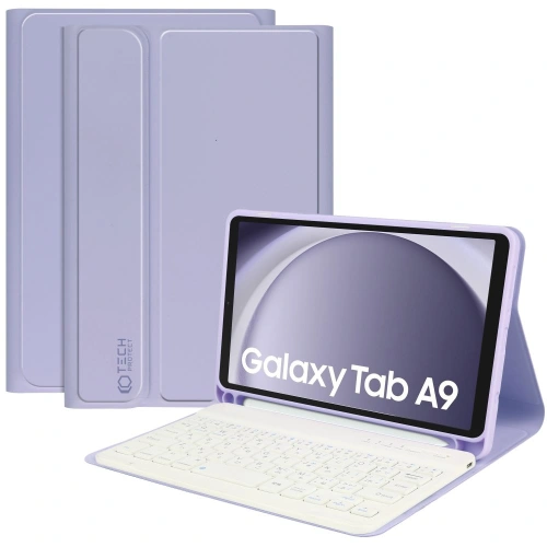 Kup Etui Tech-Protect SmartCase Pen + Keyboard Samsung Galaxy Tab A9 X110 / X115 Violet - THP2534 - {ean13} - Sklep Home Screen