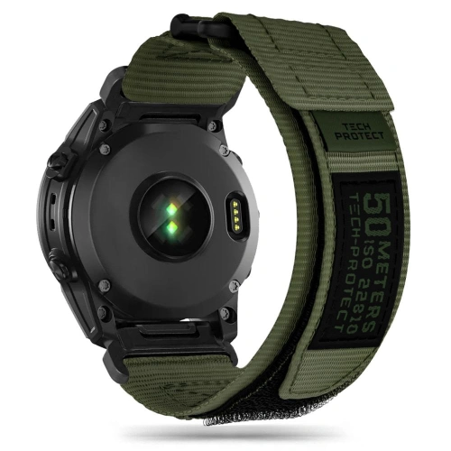 Kup Tech-Protect Curea Scout Pro Garmin Fenix 5 / 6 / 6 Pro / 7 Verde militar - THP2538 - {ean13} - Sklep Home Screen