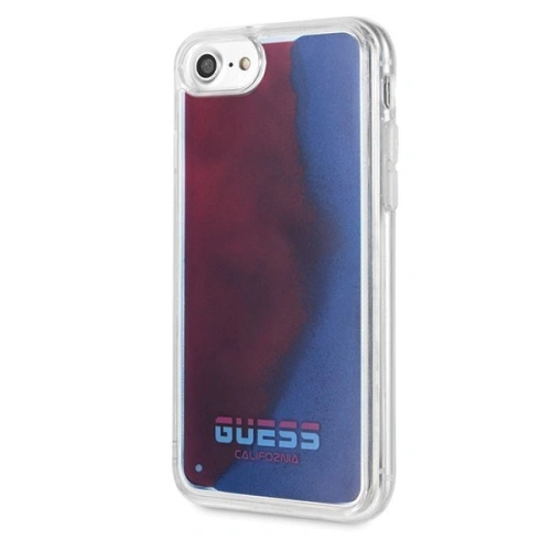Kup Etui Guess GUHCI8GLCRE Apple iPhone SE 2022/SE 2020/8/7 roșu/red hard case California Glow in the dark - GUE105RED - {ean13} - Sklep Home Screen