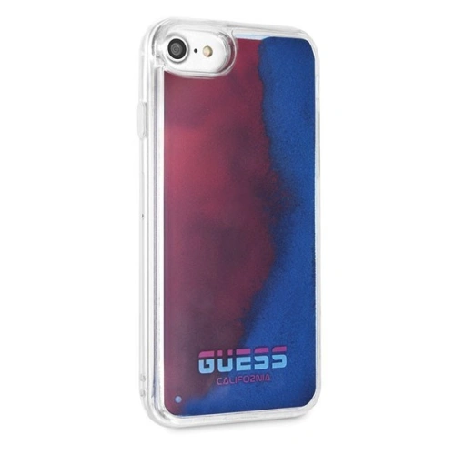 Kup Etui Guess GUHCI8GLCRE Apple iPhone SE 2022/SE 2020/8/7 czerwony/red hard case California Glow in the dark - GUE105RED - {ean13} - Sklep Home Screen