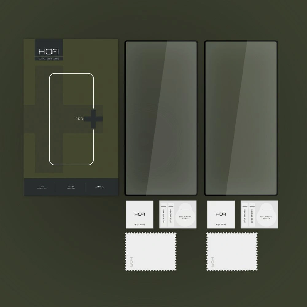 Szkło hartowane Hofi Glass Pro+ Samsung Galaxy S24 Ultra Black [2 PACK]