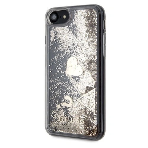 Kup Etui Guess GUHCI8GLHFLGO Apple iPhone SE 2022/SE 2020/8/7 zlaté/glitter srdce tvrdý kryt - GUE106GLD - {ean13} - Sklep Home Screen