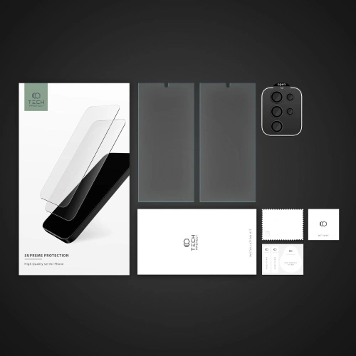 Kup Szkło hartowane Tech-Protect Supreme Set Samsung Galaxy S24 Ultra Clear [2+1 PACK] - THP2543 - {ean13} - Sklep Home Screen