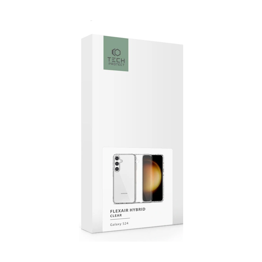 Etui Tech-Protect Flexair Hybrid Samsung Galaxy S24 Clear