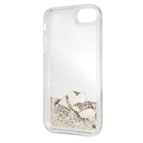 Kup Etui Guess GUHCI8GLHFLGO Apple iPhone SE 2022/SE 2020/8/7 zlaté/glitter srdce tvrdý kryt - GUE106GLD - {ean13} - Sklep Home Screen