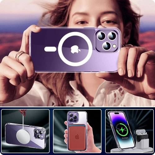 Kup Case Tech-Protect Flexair Hybrid MagSafe Samsung Galaxy S24 Ultra Klar - THP2546 - {ean13} - Sklep Home Screen