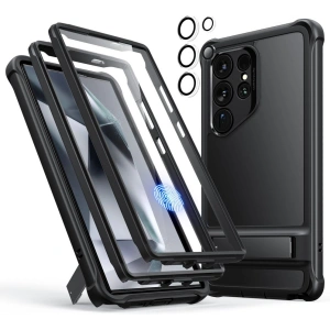 Kup Etui ESR Armor Kickstand Samsung Galaxy S24 Ultra Frosted Black - ESR747 - {ean13} - Sklep Home Screen