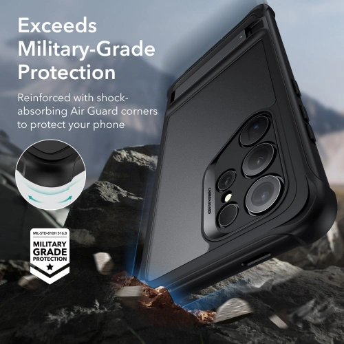 Kup ESR Samsung Carcasă Armor Kickstand Galaxy S24 Ultra Frosted Black - ESR747 - {ean13} - Sklep Home Screen