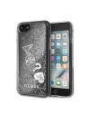 Etui Guess GUHCI8GLHFLSI Apple iPhone SE 2022/SE 2020/8/7 stříbrný/silver hard case Glitter Hearts