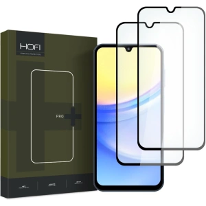 Hofi Glass Pro+ Samsung Galaxy A15 4G / 5G / A25 5G Black [2 PACK]
