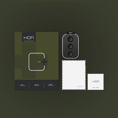 Kup Glas für die Kameraobjektiv Hofi Camring Pro+ Samsung Galaxy A15 4G / 5G Schwarz - HOFI455 - {ean13} - Sklep Home Screen