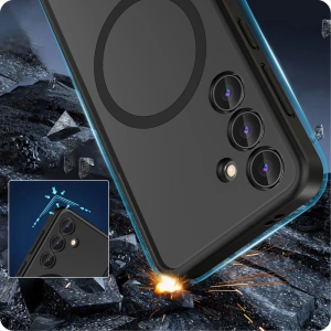 Kup Etui Tech-Protect MagMat MagSafe Samsung Galaxy S24 Matte Black - THP2553 - {ean13} - Sklep Home Screen
