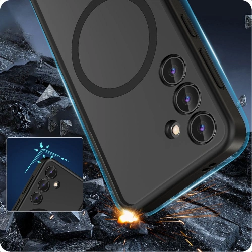 Buy Tech-Protect MagMat MagSafe Samsung Galaxy S24 Ultra Matte Black - THP2554 - {ean13} - Home Screen Store Europe