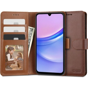 Etui Tech-Protect Wallet Samsung Galaxy A15 4G / 5G Brown