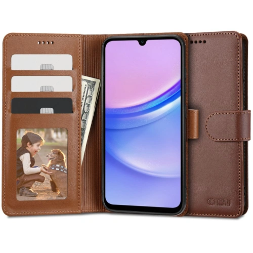 Kup Tech-Protect Samsung Carcasă Wallet Galaxy A15 4G / 5G Brown - THP2561 - {ean13} - Sklep Home Screen