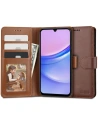 Case Tech-Protect Wallet Samsung Galaxy A15 4G / 5G Braun