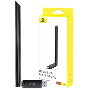 Kup WiFi-Adapter mit Antenne Baseus FastJoy 650Mbps schwarz - BSU4823 - {ean13} - Sklep Home Screen