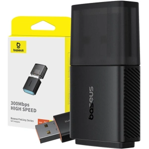 Kup WiFi-Adapter Baseus FastJoy 300Mbps schwarz - BSU4824 - {ean13} - Sklep Home Screen