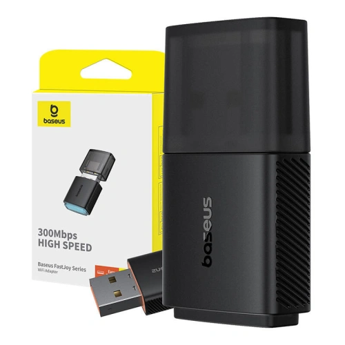 Kup WiFi-Adapter Baseus FastJoy 300Mbps schwarz - BSU4824 - {ean13} - Sklep Home Screen
