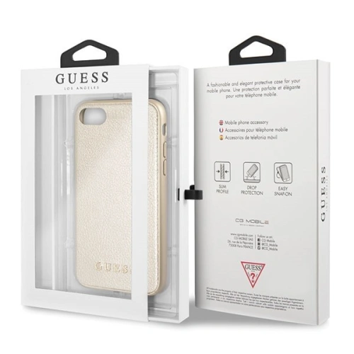 Kup Etui Guess GUHCI8IGLGO Apple iPhone SE 2022/SE 2020/8/7 zlaté/hard case Iridescent - GUE112GLD - {ean13} - Sklep Home Screen