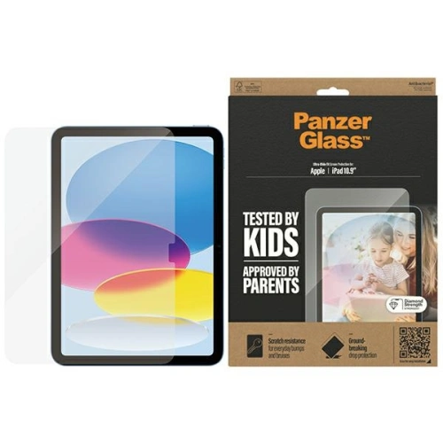 Kup Edzett üveg PanzerGlass Ultra-Wide Fit Apple iPad (10. generációs) Képernyővédő Antibakteriális - PZG562 - {ean13} - Sklep Home Screen