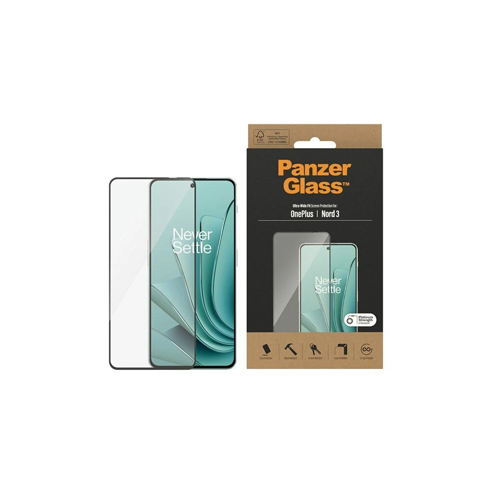 Szkło hartowane PanzerGlass Ultra-Wide Fit OnePlus Nord 3 Screen Protection