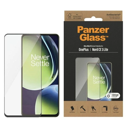 Kup PanzerGlass OnePlus Sticlă călită Ultra-Wide Fit Nord CE 3 Lite Protecție ecran - PZG564 - {ean13} - Sklep Home Screen