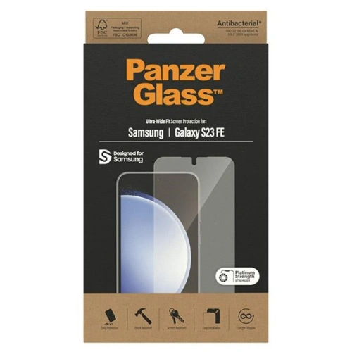 Kup Edzett üveg PanzerGlass Ultra-Wide Fit Samsung Galaxy S23 FE Képernyővédelem - PZG565 - {ean13} - Sklep Home Screen
