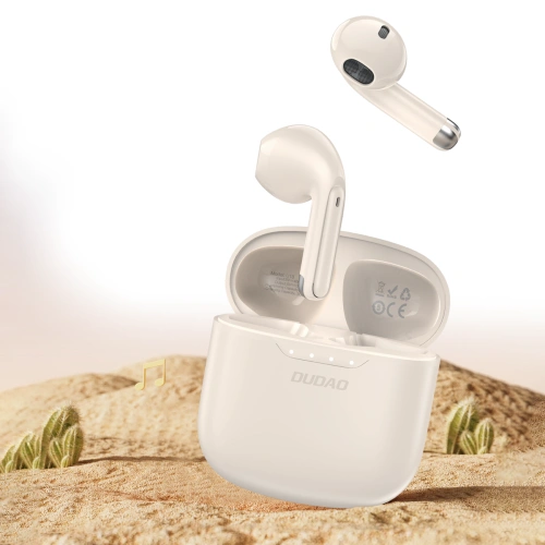 Kup Dudao Căști in-ear fără fir U18 TWS Bluetooth 5.1 bej - DDA305 - {ean13} - Sklep Home Screen