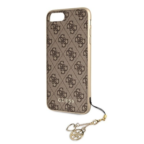 Kup Etui Guess GUHCI8LGF4GBR Apple iPhone 7/8 Plus hnědý/hnědý tvrdý obal 4G Charms Collection - GUE114BR - {ean13} - Sklep Home Screen