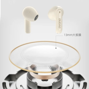 Kup Dudao Căști in-ear fără fir U18Pro TWS Bluetooth 5.3 bej - DDA308 - {ean13} - Sklep Home Screen