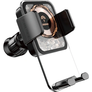Kup Auto-Halterung mit 15W induktiver Ladestation für das Armaturenbrett / Lüftungsgitter Dudao F19 schwarz - DDA318 - {ean13} - Sklep Home Screen