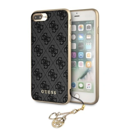 Kup Etui Guess GUHCI8LGF4GGR Apple iPhone 7/8 Plus šedé/hard case 4G Charms Collection - GUE115GRY - {ean13} - Sklep Home Screen