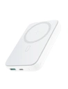 Vezeték nélküli powerbank Joyroom JR-W020 20W Mini 10000mAh Fehér + USB-A / USB-C 0.25m Fekete